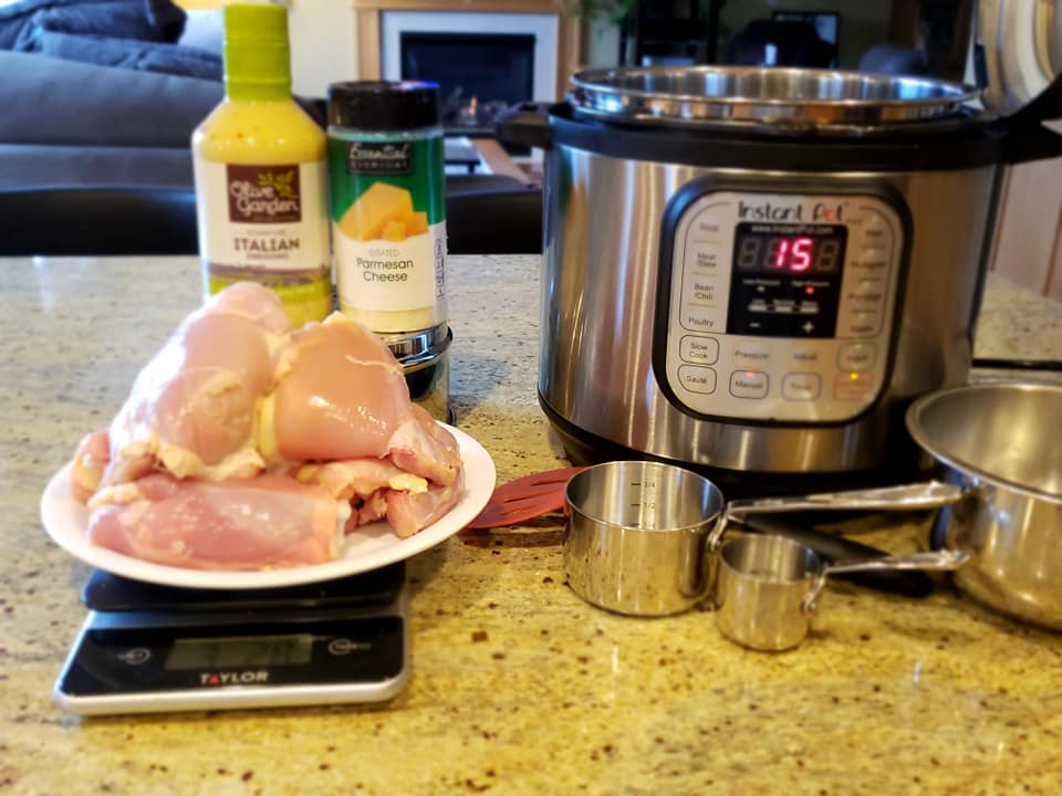 Instant Pot Olive Garden Chicken! (Just 3 Ingredients) - DIY Thrill